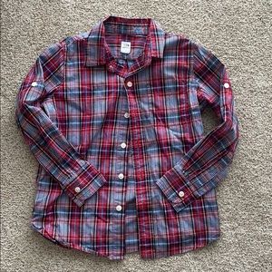 Boys button up shirt